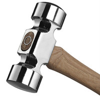 Gran oferta en martillos de herrador forjado clásico de 850 gramos, martillos de conducción clásicos de herrador de eje largo bien equilibrados de alta calidad