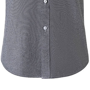 Chemise boutonnée confortable pour homme Collection tendance Chemise boutonnée à motif solide pour homme - Product Image 4