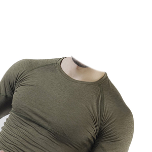 Camiseta deportiva para correr para hombre, Camiseta deportiva de compresión para hombre, camisetas ajustadas de secado rápido para entrenamiento, gimnasio, camisetas para correr para hombre - Product Image 4