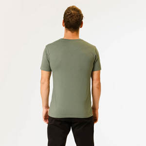 T-shirts à manches courtes pour hommes, couleur unie, décontractés, de haute qualité, nouveau design, tailles personnalisées, motif, coupe régulière, respirants - Product Image 3