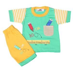 ชุดสูทเด็กชายแขนสั้น 4542 -สีเขียว - Product Image 3