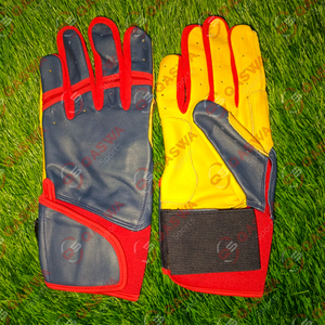 Gants de baseball et de softball en cuir OEM personnalisés, design personnalisé professionnel pour adultes et jeunes joueurs pour position infield - Product Image 1