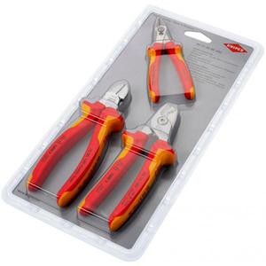 For Knipex VDE Electrical <b>Plier</b> Cutting <b>Set</b> 3-Piece Kit - Product Image 1