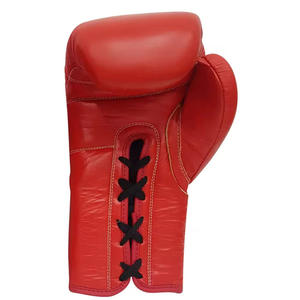 Gants de boxe en cuir PU épais et respirant, nouvelle conception, ajustables, à enfiler, pour l'entraînement, personnalisables - Product Image 6