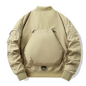 เสื้อกันลมสำหรับผู้ชายและเสื้อโค้ทแจ็คเก็ตบอมเบอร์กันน้ำใช้ได้ทั้งชายและหญิงสำหรับฤดูใบไม้ร่วง - Product Image 2