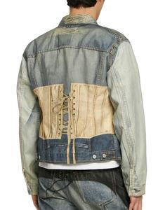 Chaqueta Vaquera de Invierno de Estilo Nuevo, Color Pulp Original, Tendencia Urbana, Casual, Corte Regular, Detalle de Botones, Diseño Estampado Simple, 100% - Product Image 3