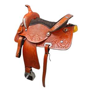 Venta al por mayor de sillas de carreras de barril hechas a mano de cuero genuino Premium Western Horse Saddles Bulk Rodeo Saddles Cowboy Tack Factory - Product Image 4