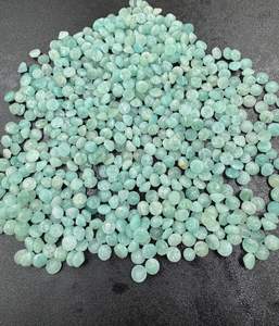 Amazonita facetada de 7mm de alta calidad, piedras preciosas sueltas, Color verde Natural para la fabricación de joyas, venta al por mayor de gemas, suministro de lote - Product Image 2