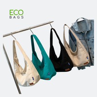 Sac à main fourre-tout classique en coton, pour les filles, idéal pour le Shopping, avec fermeture éclair, en toile de coton, écologique réutilisable, offre spéciale