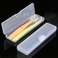 SUNSHING Boîte de rangement portable pour couverts de bébé, ensemble d'ustensiles d'alimentation, porte-couverts pour enfants