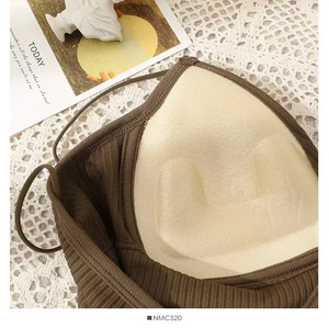 Nuevo Sujetador deportivo desnudo de una pieza de alta calidad para mujer con sujetador de Yoga ajustado y ajustado para Fitness - Product Image 3