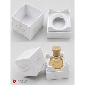 Caja Cosmética Personalizada para Base de Maquillaje BB Cream, Cajas Rígidas con Acabado Mate, Recubrimiento UV, Asa y Estampado en Caliente - Product Image 5