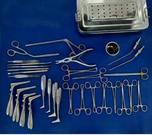 ชุดเครื่องมือผ่าตัดจมูก SureMed สำหรับการผ่าตัดเสริมจมูกและแก้ไขปัญหาจมูกอักเสบ  ชุดเครื่องมือศัลยกรรมตกแต่งใบหน้า  วัสดุสแตนเลส 32 ชิ้น - Product Image 5