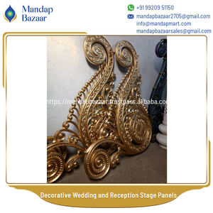 ราคาโรงงานคุณภาพระดับพรีเมียมการออกแบบที่หรูหรา FRP ไฟเบอร์งานแต่งงานและการต้อนรับเวทีแผงตกแต่งสําหรับขาย - Product Image 5