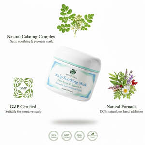 Masque Apaisant Intensif pour le Cuir Chevelu 200ml avec Acide Hyaluronique Formule Naturelle pour un Traitement Lissant Italie RedMoringa OEM Marque Privée - Product Image 3