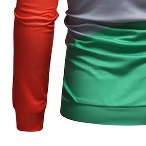 Sudaderas con Capucha para Hombre, Manga Larga, Color Sólido, Transpirables, de Secado Rápido, Algodón/Poliéster, Diseño Moderno, Teñido Liso, Digital - Product Image 6