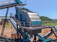 Machine de criblage de gravier vibrante circulaire à 1-4 couches Constmach, la plus vendue, fabriquée en Turquie, avec moteur et boîte de vitesses