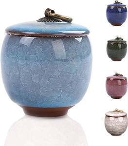 Urne funéraire en aluminium et laiton pour cendres humaines Fournitures funéraires Urne funéraire en métal pour cendres de crémation au prix de gros Fabriqué en Inde - Product Image 1