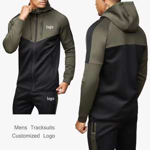 Gym Fitness Sportswears Tech Fleece Training Tracksuits Men Two Piece Set Tracksuit Jogging Suit for Men - Product Image 1