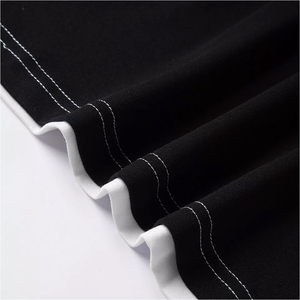 Nouveaux hommes de haute qualité été t-shirts 100% coton décontracté O cou coupe ample manches courtes imprimé respirant T-shirt pour hommes - Product Image 5