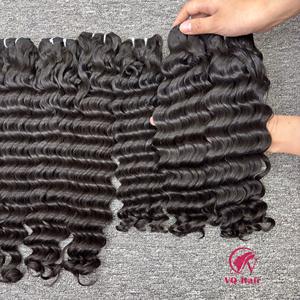 Los mejores vendedores de cabello humano crudo 100%, venta al por mayor, trama de onda de agua camboyana vietnamita en estilo natural, ventas al por mayor, ondulado rizado Genius - Product Image 1