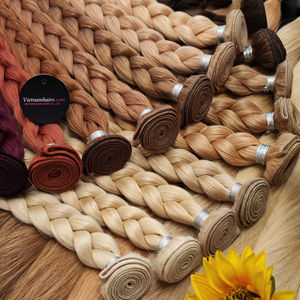 2025 Top vente Alta Qualidade 100% cheveux humains brut Vietnam dentelle avec cuticule complète prix - Product Image 1