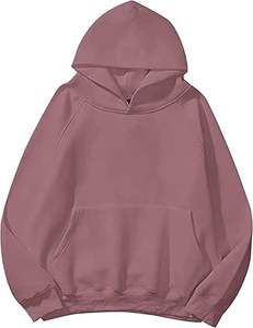 Directo de fábrica OEM de las mujeres de gran tamaño con capucha pulóver sudadera con logotipo personalizado de manga larga de lana para el invierno al por mayor de suministro - Product Image 1