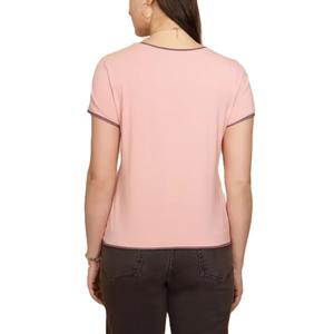 Camiseta de Algodón Comprimido Estampada de Alta Calidad para Mujer, Personalizable con su Propio Nombre de Marca, Moderna, Transpirable y Anti-Pilling - Product Image 2