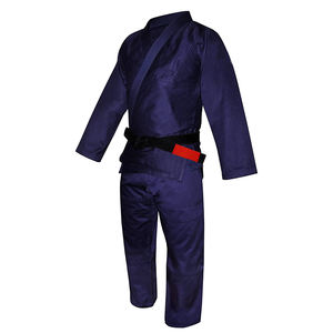 Uniformes de Jiu Jitsu Personalizados Azul Oscuro, Duraderos, 100% Algodón, Fabricación OEM/ODM en Pakistán, Envío Rápido - Product Image 3