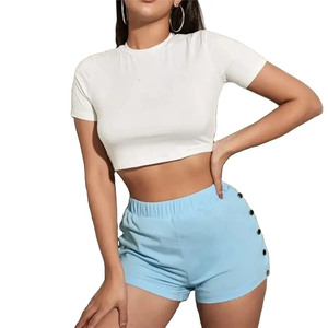 Ropa deportiva Running Gym Shorts Diseño personalizado Sudor Entrenamiento Fitness Deportes Moda Mujer Deportes Short - Product Image 6