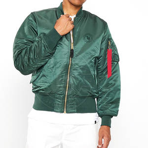 Blouson Bomber Homme Col Montant Haute Qualité, Meilleures Ventes, 100% Polyester, Design Hiver Personnalisé, Respirant, Séchage Rapide, Logo Personnalisé - Product Image 1