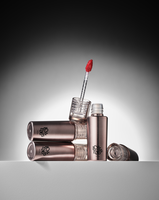 Coréen Noir Rouge Marque Glacé à Brouillard Gel Brillant À Lèvres Mat Haute Pigment Rose Cool-Rafraîchissant Sensation Léger Longue Durée