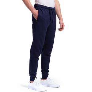 Pantalon d'automne pour homme 100% coton, pantalon décontracté tendance, couleur unie, respirant, ample, droit, molleton, cordon de serrage, style urbain - Product Image 5