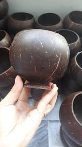 Bols en coquille de noix de coco écologiques faits à la main Vaisselle naturelle et durable du Vietnam Cadeaux en gros et en vrac - Product Image 6