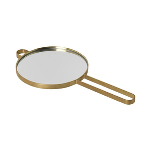 <b>Wholesale</b> Hand Mirror Fashionable Trending Design New Customized Shaped All Colors for Traveling Reflector Glass - Product Image 1