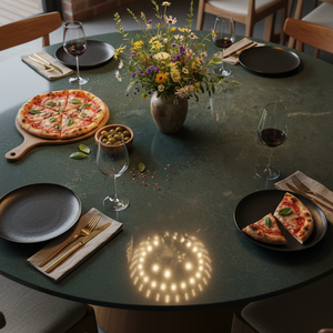 OEM sâu màu xanh lá cây đá cẩm thạch phong cách Đá Nhân Tạo slab cao cấp cararra thạch anh Countertop cho nhà bếp đảo phòng tắm bảng Top - Product Image 6