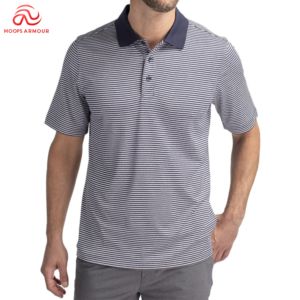 Camiseta de punto de manga corta transpirable de secado rápido con cremallera y bolsillo para hombre, talla grande, informal, con letras, para verano - Product Image 1