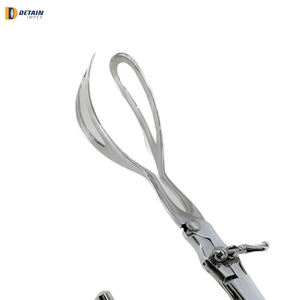 Nouvelle pince obstétricale 38cm en acier gynécologie manuel en acier inoxydable pince utérine pince Suture Kit Medic Instrument - Product Image 4