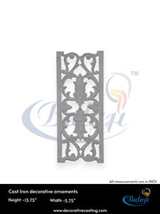 Pièces de portail Balaji Metals en fonte de fer CI, finition par sablage, moulage au sable, surface hautement polie, portails robustes - Product Image 4