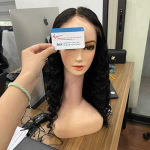 Venta al por mayor 100% Extensiones de cabello Remy vietnamita Peluca de onda profunda de vapor negro natural Gran venta en stock disponible - Product Image 6