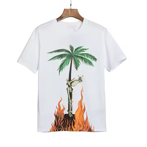 Nueva llegada Plain Tie Dye Oversized Twin Drop Shoulder hombres camiseta suelta ajuste personalizado Casual ropa camiseta para hombres - Product Image 6