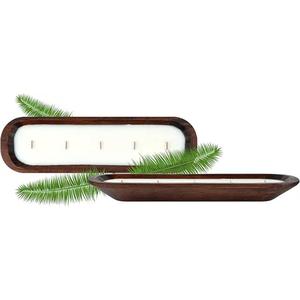 Bougeoir de bol de pâte en bois de meilleure qualité de vente chaude pour la décoration à la maison et la décoration de fête fabriqué en Inde - Product Image 6