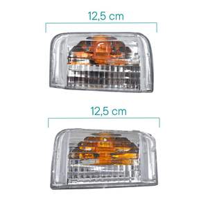 Signal de rétroviseur jaune droit-gauche pour Fiat Ducato, Peugeot Boxer (expédition depuis le fabricant turc) Code produit: FD112693 - Product Image 3