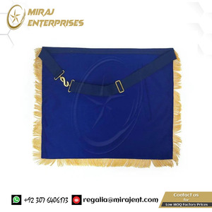 Vente en gros MACHINE D'OR BRODERIE-TABLIER MASTER MASON BLUE LODGE Tablier maçonnique Master Mason - Product Image 6