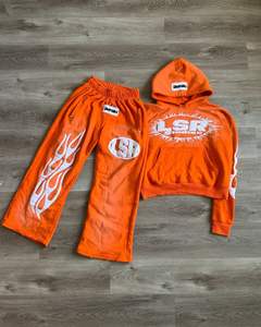 Pakistan fait adulte détresse survêtement 100% coton à manches longues avec fermeture à la taille élastique longueur au genou quantité minimale de commande bas - Product Image 3