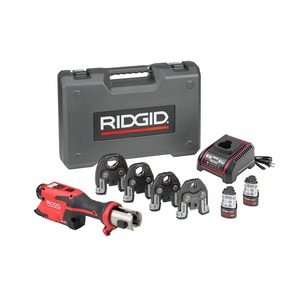 Kit d'outils de pressage compact 100 % neuf Ridgids 78148 RP 251 avec mors ProPress et batterie - Product Image 6