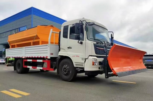 รถบรรทุกตักหิมะ DONGFENG 4*2 เกียร์ธรรมดา ยูโร 5 พร้อมใบมีดตักหิมะและระบบพ่นเกลือละลายหิมะ ขนาด 8-12 ลูกบาศก์เมตร ลดราคา - Product Image 3
