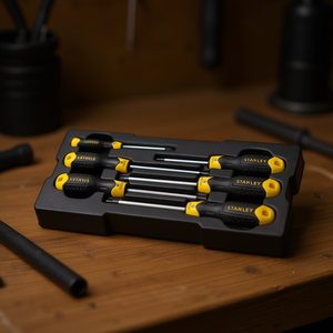 สแตนลีย์ 6 ชิ้น ไขควงทอร์กซ์แบบมีด้ามจับแบบมีเบาะรองรับ TRANSMODULE SYSTEM-tm- - Product Image 3