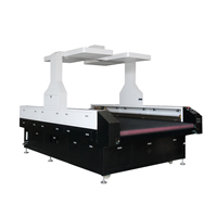 Cortadora láser de tela Easty de 2.56x2.25m, máquina de corte automática para la industria textil de prendas de vestir