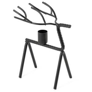 Portavelas Moderno de Metal Negro y Vidrio, Portavelas Cuadrado para Velas de Pilar, Centro de Mesa para Bodas, Decoración del Hogar, Lámpara de Lujo - Product Image 5